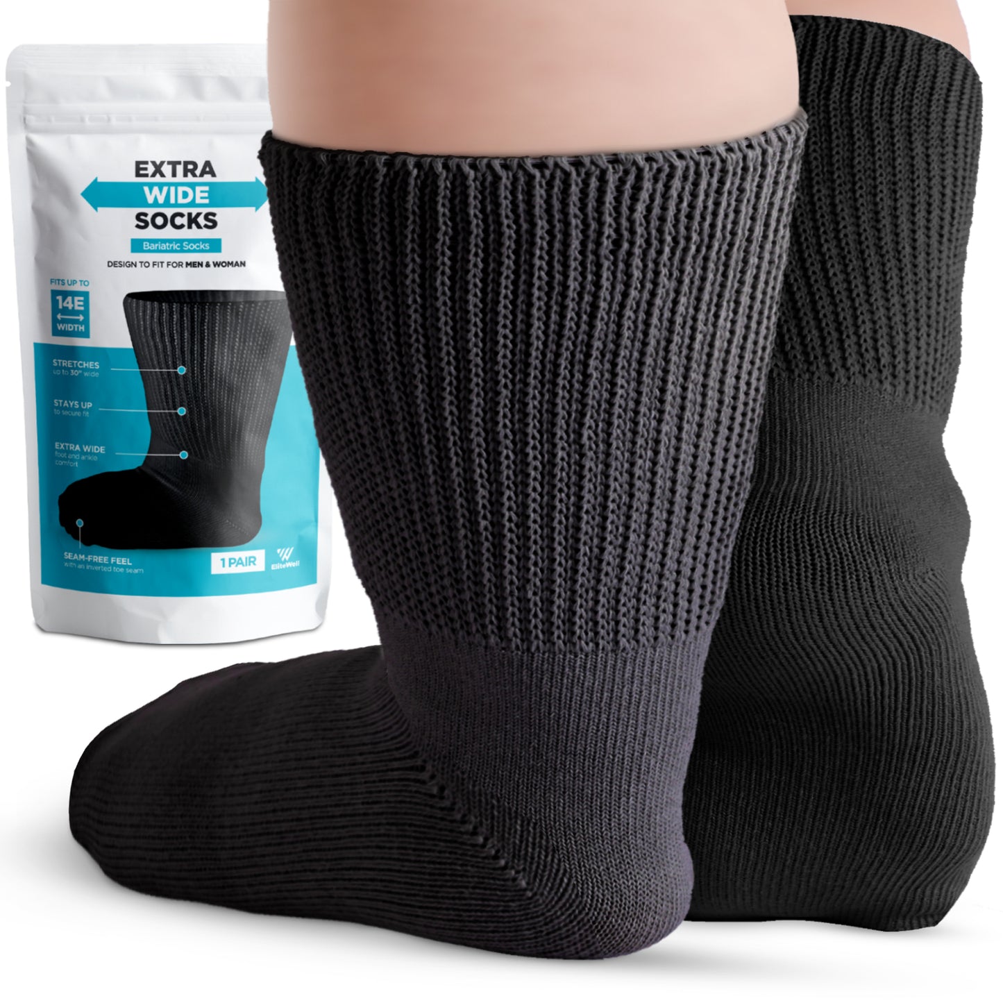 Bariatric Extra Wide Socks